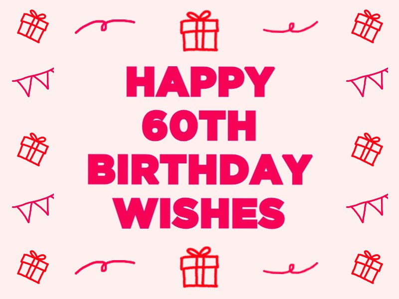 Best Wishes for a Joyous 60th Birthday | Wisheshorn