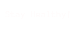 Stay healthy wish icon image