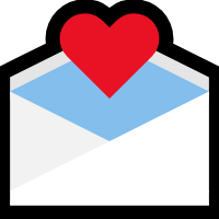 Love letter emoji image icon