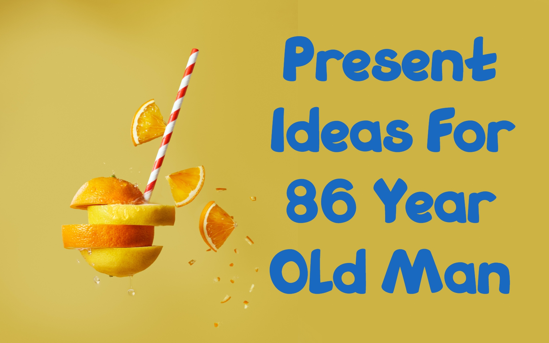 Cover image of gift ideas for 86-year-old man by Giftsedge