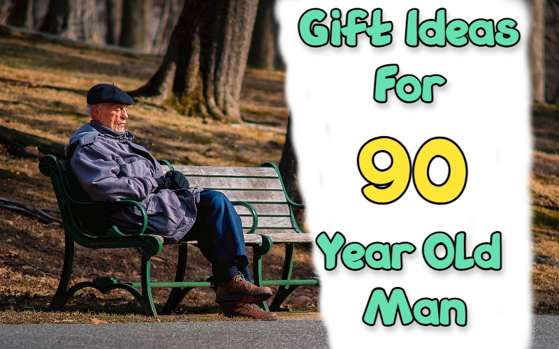 Cover image of gift ideas for 90-year-old man by Giftsedge
