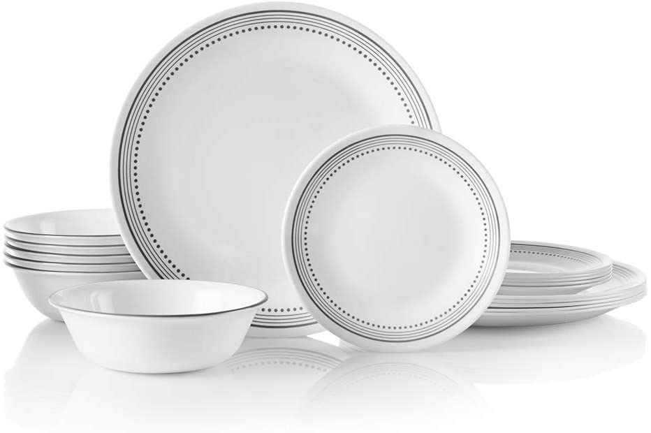 Image of Mystic Gray Dinnerware Set